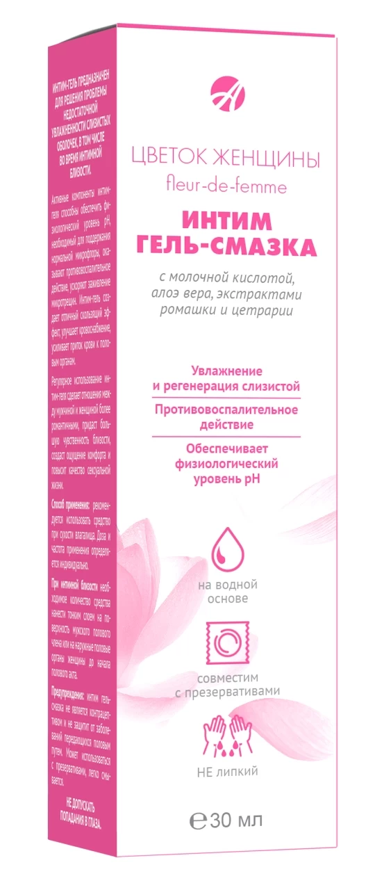 Интим-гель Цветок женщины