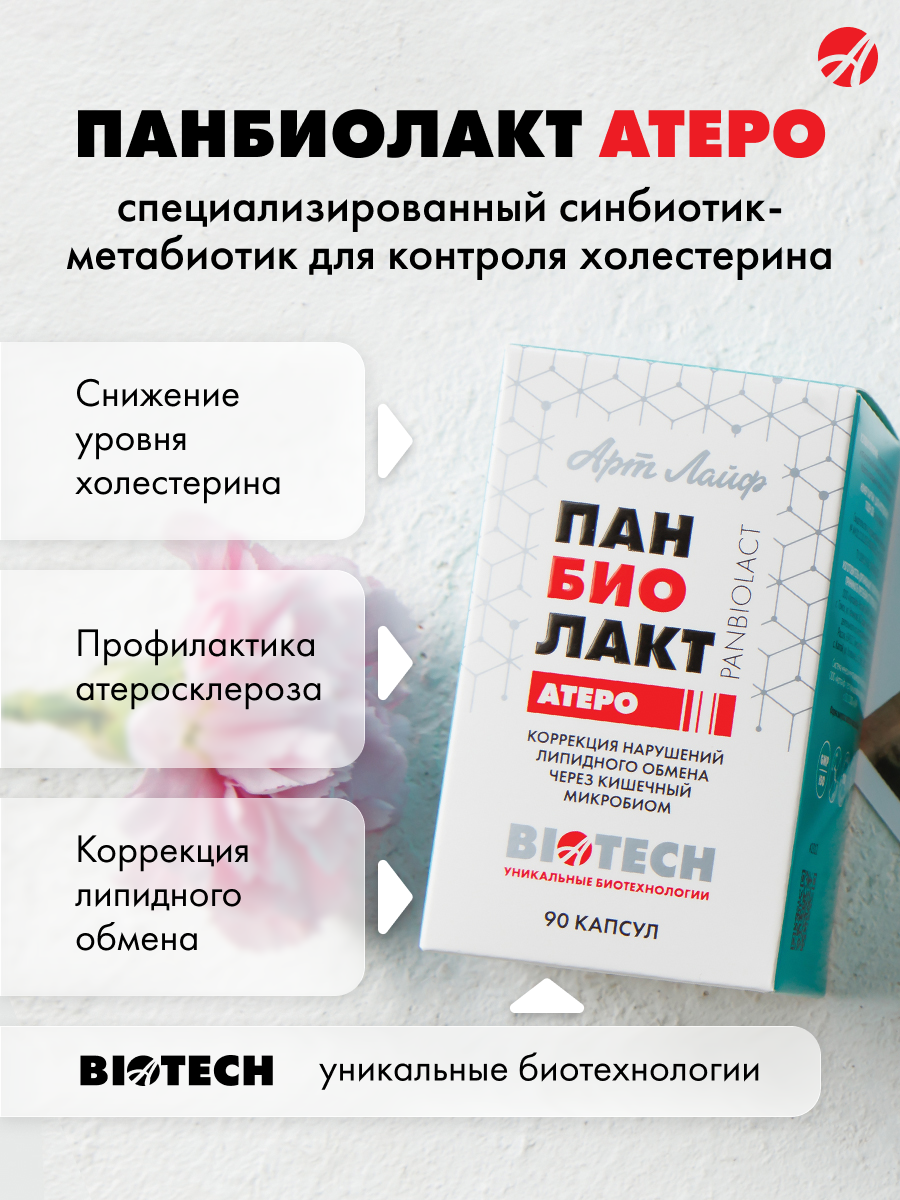 Панбиолакт Атеро поддержка сердечно сосудистой системы
